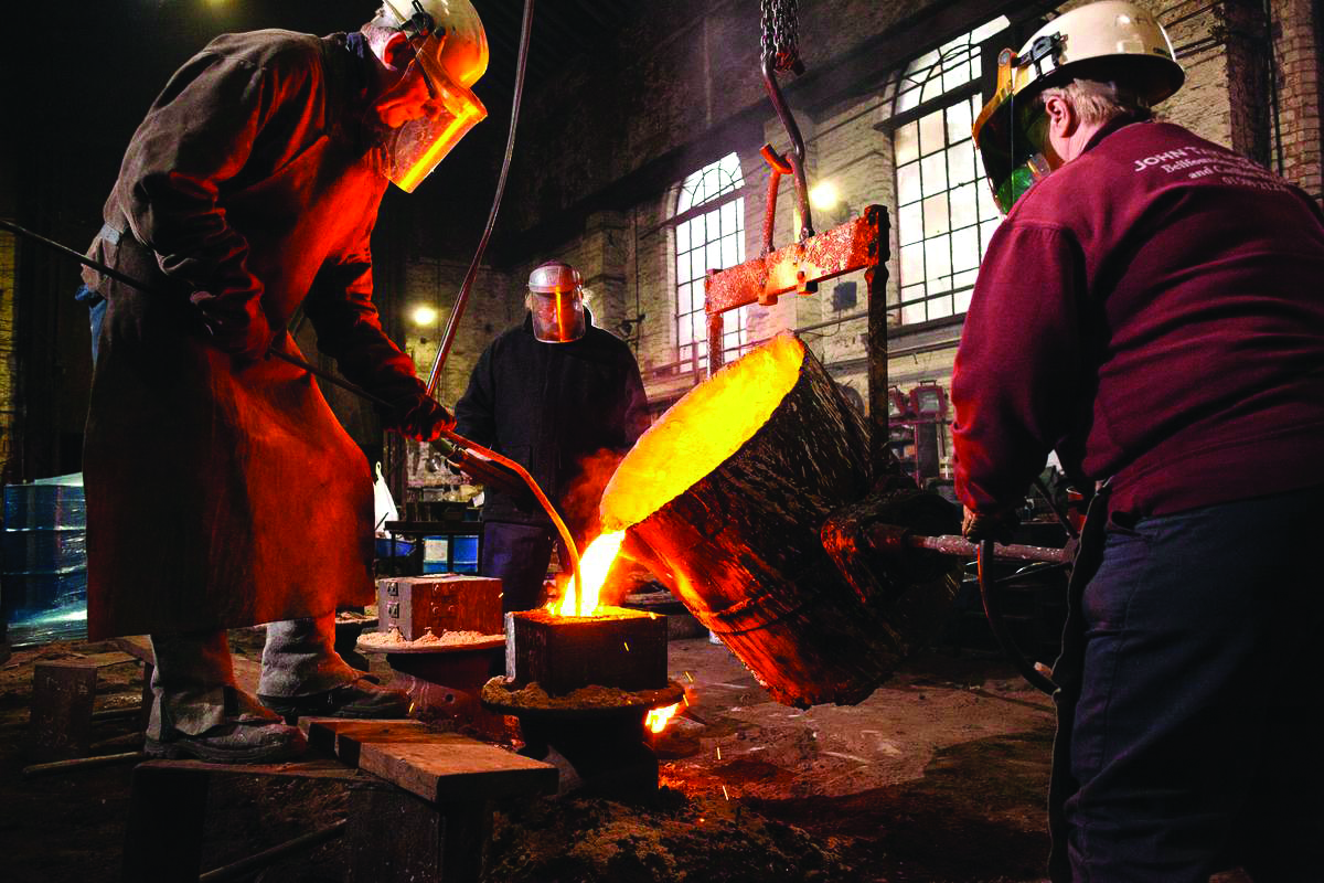 Saved by the Bell! – Britain’s last traditional foundry handed a Lottery lifeline